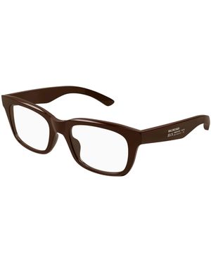 Balenciaga Bb0429O 005 Optical Frames Acetate Transparent Squared - Black