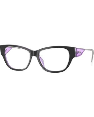DIESEL Dl4024U 2045 Optical Frames Acetate Transparent Cat Eye Normal - Black