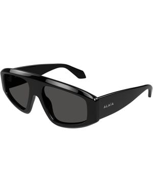 Alaïa Aa0092S 001 Sunglasses Acetate Mask - Black