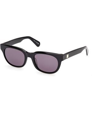 MAX&Co. Mo0163 01A Sunglasses Smoke Butterfly Normal - Black