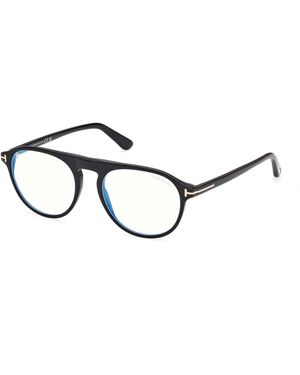 Tom Ford Ft6118-B 1 Optical Frames Acetate Pilot Normal - Black