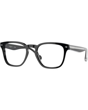 Vogue Eyewear Vo5570 W44 Optical Frames Acetate Transparent Squared Normal - Black