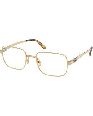 Miu Miu Mu 51Zv Zvn1O1 Optical Frames Metal Transparent Squared Normal - Black