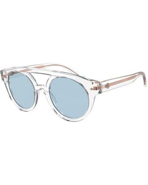 Giorgio Armani Ar8163 589380 Sunglasses Plastic Pilot - Black