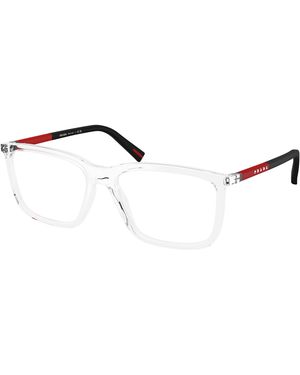 Prada Linea Rossa Ps 01Sv 2Az1O1 Optical Frames Injected Pillow Normal - Black