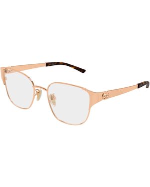 Gucci Gg2199Ol 006 Optical Frames Metal Transparent Geometric - Black