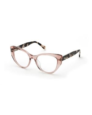 Blumarine Vbm882 776 Optical Frames Acetate Butterfly - Black