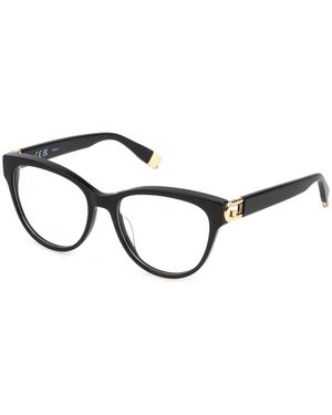 Furla Vfu827 700Y Optical Frames Acetate Butterfly - Black