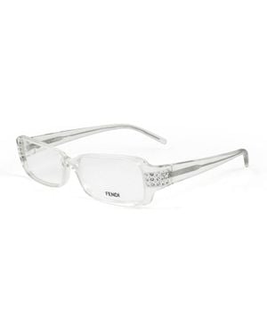 Fendi Fe62252000 000 Optical Frames Outlet Squared - Black