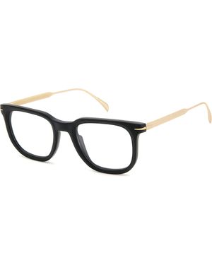 David Beckham Db 7119 I46 Optical Frames Acetate Squared - Black