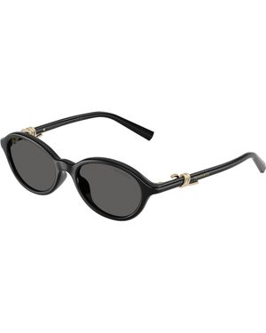 Tiffany & Co. Tf4266U 8001S4 Sunglasses Injected Round Normal - Black