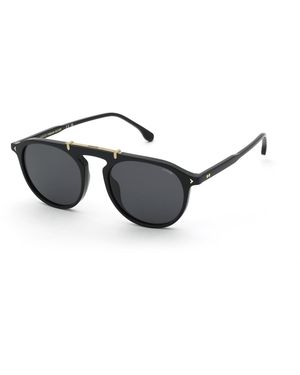 Lozza Sl4430 Capalbio 5 700 Sunglasses Acetate Smoke Geometric Normal - Black