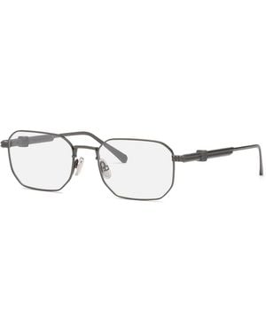 Philipp Plein Vpp062M Plein Classical Waves 568 Optical Frames Metal Geometric - Black
