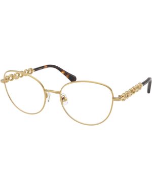 Swarovski Sk1044 4004 Optical Frames Metal Transparent Pantos Normal - Black