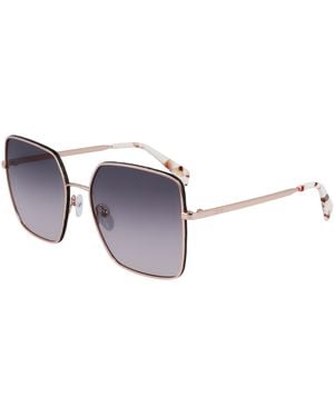Liu Jo Lj158S 770 Sunglasses Metal Squared Normal Shaded - Black