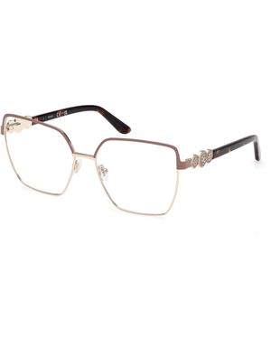 Guess Gu50229 058 Optical Frames Metal Squared Normal - Black