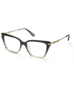 Twinset Vtw080 06Bz Optical Frames Acetate Squared - Black