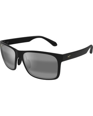 Maui Jim Mj0432S 001 Sunglasses Injected Squared - Black