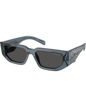 Prada Pr 09Zs 17T08Z Sunglasses Acetate Squared Normal - Black