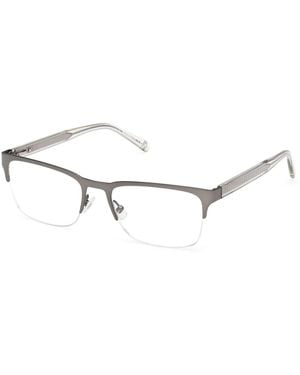 Timberland Tb50083 009 Optical Frames Metal Squared Normal - Black