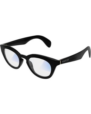 Gucci Gg1934S 006 Sunglasses Injected Transparent Squared Photochromic - Black
