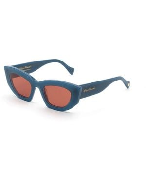 Agent Provocateur Ud0 Kitti Outlet Sunglasses Acetate Cat Eye Normal - Blue