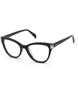 Blumarine Vbm254S 09Fd Optical Frames Acetate Butterfly - Black