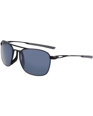 Nike Ace Driver Ev24008 010 Sunglasses Titanium Squared Normal Photochromatic - Black
