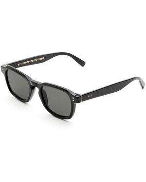 Retrosuperfuture Cgo Luce Sunglasses Acetate Squared Normal - Black