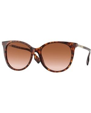 Burberry Be4333 331613 Sunglasses Plastic Cat Eye Nuanced - Brown