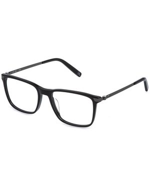 Fila Vfi880 700 Optical Frames Acetate Geometric - Black