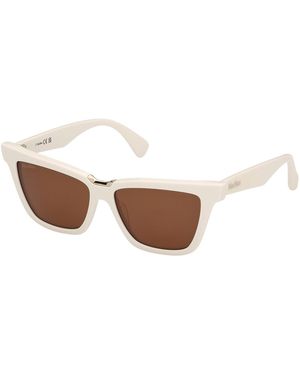 Max Mara Mm0212 21E Sunglasses Acetate Cat Eye Normal - Black