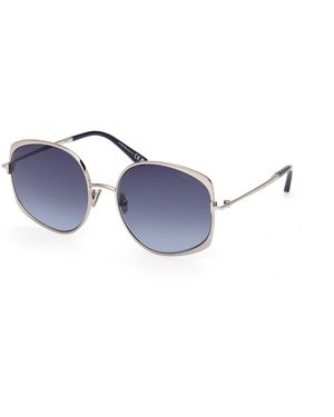 Tom Ford Ft1349 Abbey-02 14W Sunglasses Metal Round Normal - Black