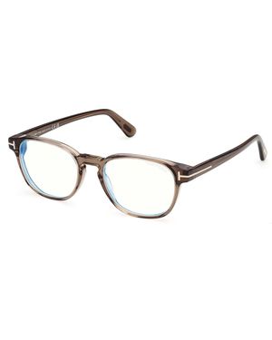 Tom Ford Ft6169-B 45 Optical Frames Acetate Round Normal - Black