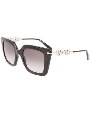 Ferragamo Sf1041S 001 Sunglasses Plastic Squared Shaded - Black