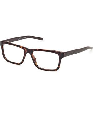 Timberland Tb50106 52 Optical Frames Injected Squared Normal - Black