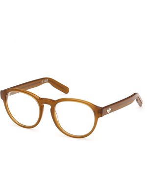 adidas Or5126 042 Optical Frames Acetate Round Normal - Black