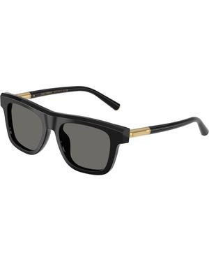 Dolce & Gabbana Dg4521 501/1 Sunglasses Acetate Squared Normal - Black