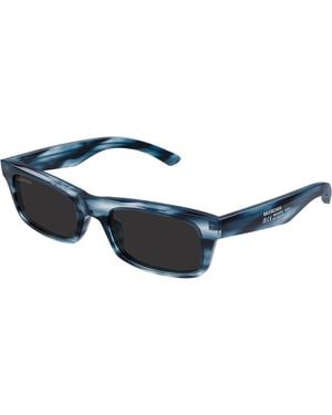 Balenciaga Bb0422S 004 Sunglasses Acetate Squared - Black