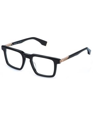 Police Vplr69 Mercury 5 700 Optical Frames Acetate Squared - Black