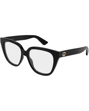 Gucci Gg2191O 001 Optical Frames Injected Transparent Geometric - Black