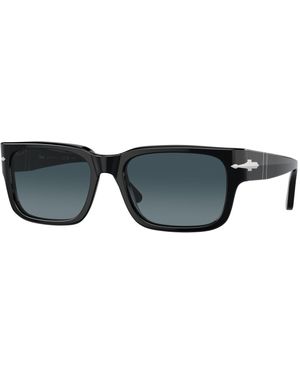 Persol Po3315S 95/S3 Sunglasses Acetate Squared Polarized Shaded - Black