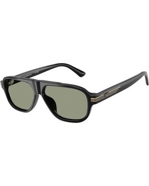 Emporio Armani Ea4285U 5017/2 Sunglasses Acetate Pilot Normal - Black