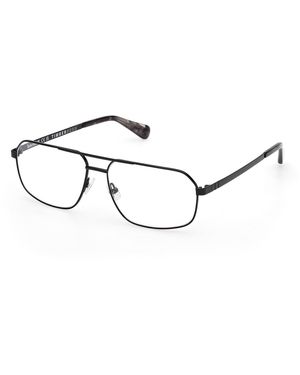 Timberland Tb50058 001 Optical Frames Metal Squared Normal - Black