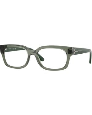 Vogue Eyewear Vo5689 3086 Optical Frames Nylon Transparent Pillow Normal - Black