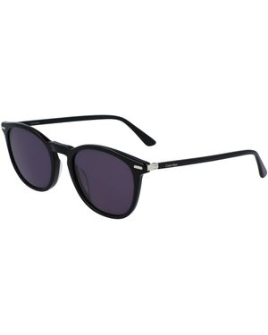 Calvin Klein Ck22533S 001 Sunglasses Acetate Geometric Normal Photochromatic - Black