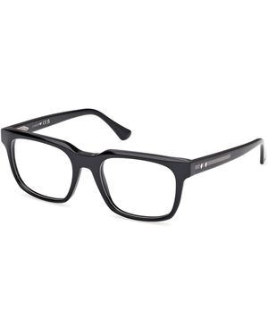 Web We5412 005 Optical Frames Acetate Squared Normal - Black