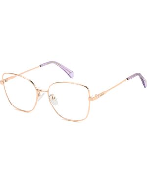 Polaroid Pld D521/G Ddb Optical Frames Metal Butterfly - Black