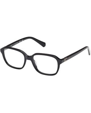 Guess Gu50143 001 Optical Frames Acetate Squared Normal - Black