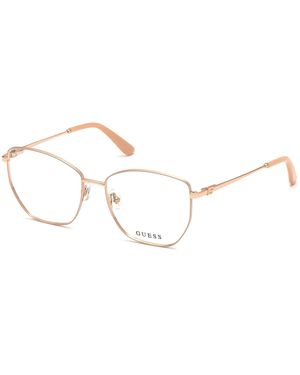 Guess Gu2825 028 Optical Frames Metal Squared Normal - Black